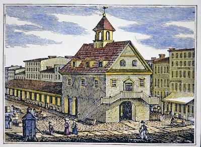 Il vecchio tribunale di Filadelfia da School American