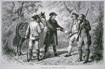 La cattura del maggiore John Andre da School American