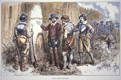 La colonia perduta di Roanoke da School American
