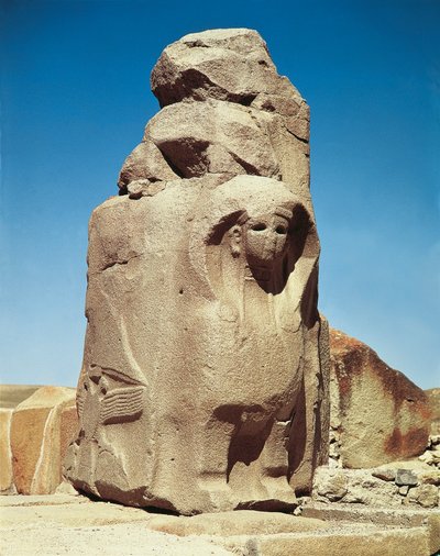 Rovine ittite di Alaca Hoyuk e la Porta delle sfingi, Turchia. Civiltà anatolica da School Anatolian