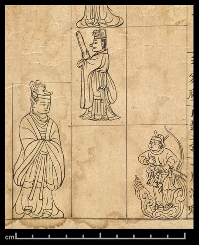 Almanacco per AD 978, Dunhuang Mogao, Cina, c.978 da School Chinese