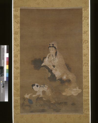 Avalokitesvara (Guanyin) sul loto da School Chinese
