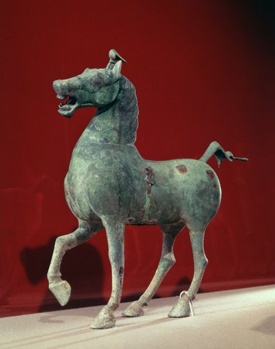 Cavallo, da Wu-wei, Dinastia Han Orientale da School Chinese