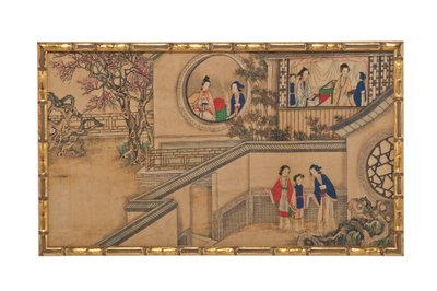 Una delle 24 Scene dal Sogno della Camera Rossa da School Chinese