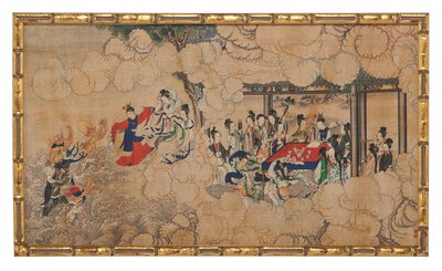 Una delle ventiquattro scene da Il sogno della camera rossa da School Chinese