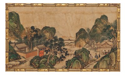 Una delle ventiquattro scene da Il sogno della camera rossa da School Chinese