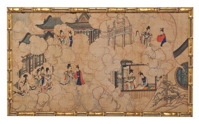 Una delle ventiquattro scene del Sogno della Camera Rossa da School Chinese