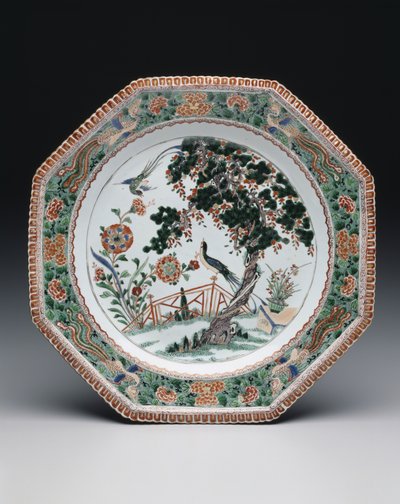 Piatto, c.1725-30 da School Chinese