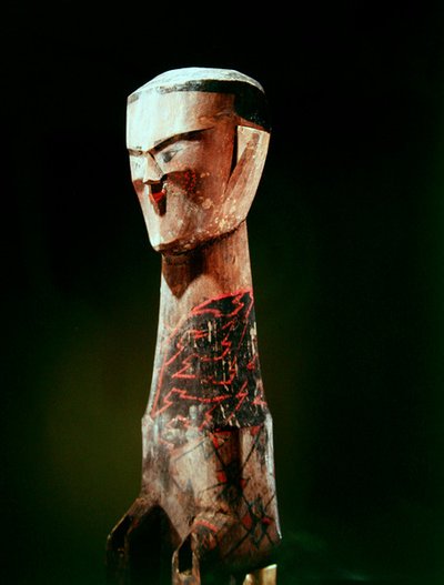 Statuetta, Dinastia Zhou (1046-256 a.C.), IV - III secolo a.C. (dettaglio) da School Chinese