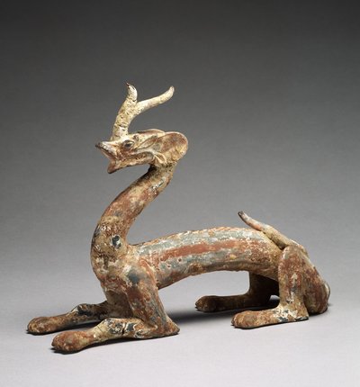 Drago tombale, c.4° secolo da School Chinese