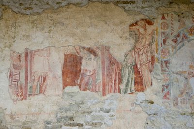 Crocifissione (affresco) da School Croatian