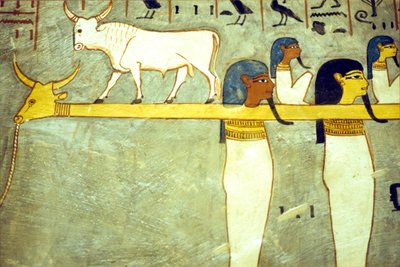 Antico Egitto, Pittura, Dei dell