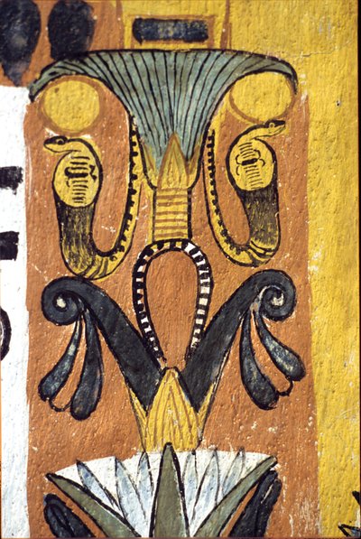 Antico Egitto, Pittura murale Tomba di Sennedjem, Deir el Medina, Tebe, Tomba dei Nobili da School Egyptian