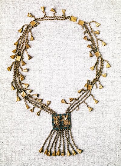 Antichità egiziane: collana d
