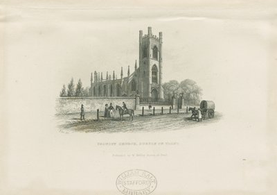 Burton-upon-Trent - Chiesa della Santissima Trinità da School English