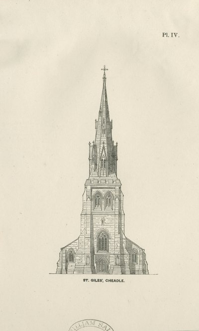 Cheadle - Chiesa di San Giles da School English