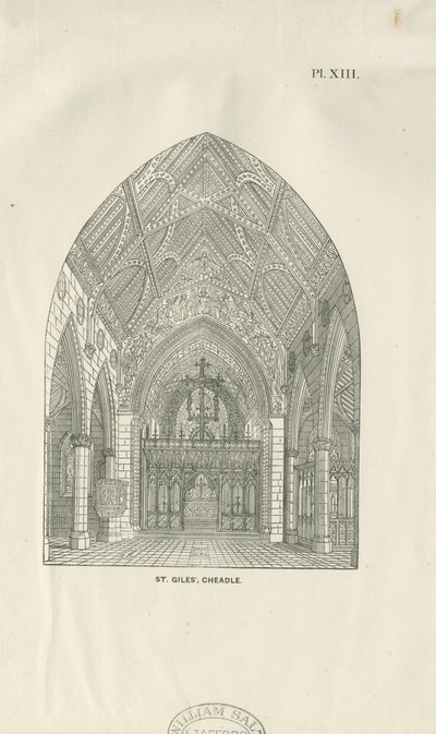 Cheadle - Chiesa di San Giles da School English