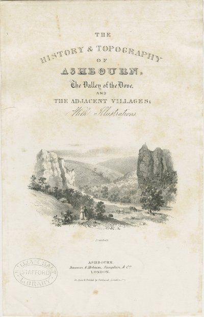 Dovedale - paesaggio da School English