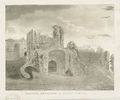 Castello di Dudley - Ingresso principale da School English