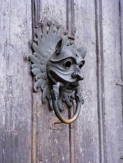 Knocker del Santuario della Cattedrale di Durham, copia dell