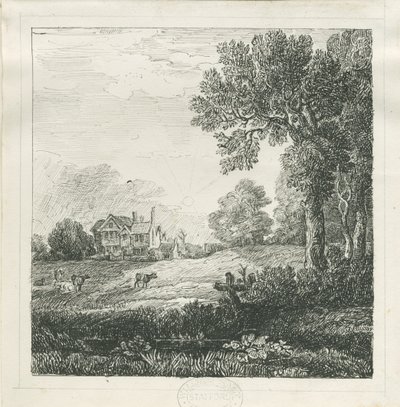 Eccleshall - Biana Hall: disegno a penna e inchiostro da School English