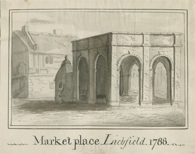 Lichfield - Piazza del Mercato da School English