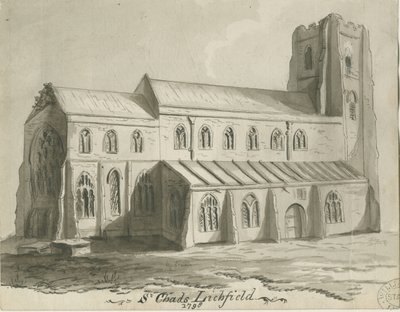 Lichfield - Chiesa di St. Chad da School English