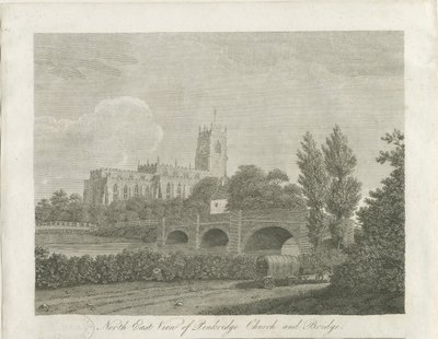 Penkridge Town - Chiesa e ponte da School English