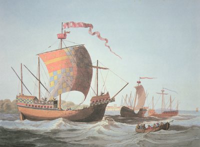 Navi del regno di Edoardo IV nel 1482 da School English