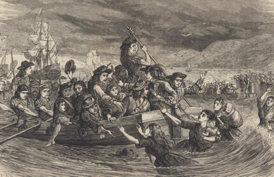Le Oche Selvatiche – Soldati giacobiti irlandesi lasciano Limerick per la Francia nel 1691 da School English