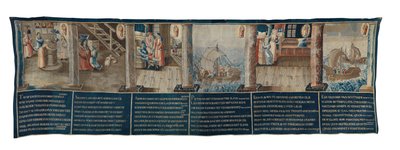 I miracoli della Madonna della Potterie da School Flemish