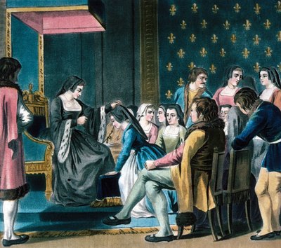 Anna di Bretagna conferisce l