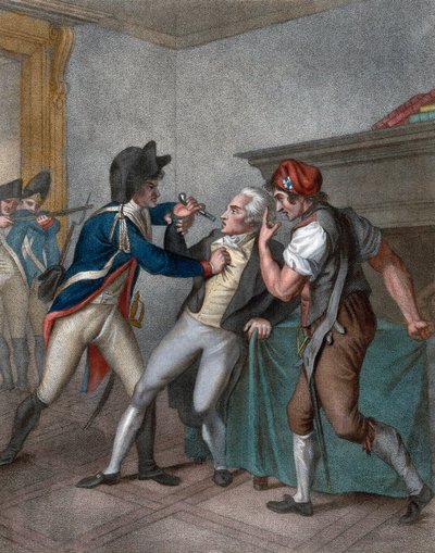 Arresto di Maximilien Robespierre, il 27/07/1794 - L