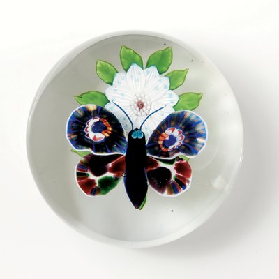 Peso a farfalla e fiore di Baccarat, l
