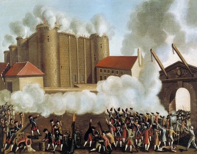 Cattura della Bastiglia, Parigi da School French