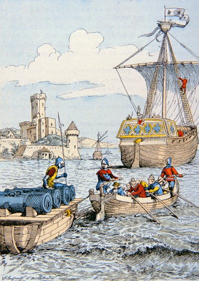 Spedizione di Carlo VIII in Italia nel 1494 da School French