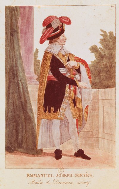 Emmanuel Joseph Sieyes (1748-1836) XVIII-XIX secolo da School French