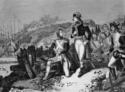 Il generale Jean Andoche Junot (Jean-Andoche) (1771-1813), duca di Abrantes scrive una lettera per Napoleone Bonaparte durante l
