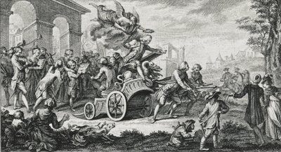 Le Triomphe di Jean-Philippe Rameau (1683-1764) - compositore, clavicembalista, organista e teorico musicale inglese da School French