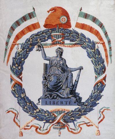 Libertà: Allegoria della Rivoluzione e della Repubblica da School French