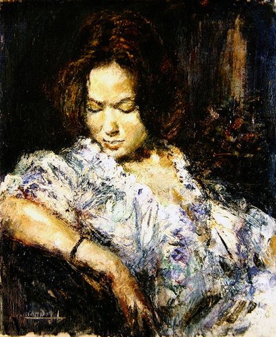 Ritratto di una signora da School French