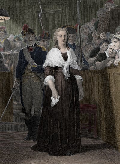 Regina Maria Antonietta (1755-1793) condannata dal Tribunale Rivoluzionario nell