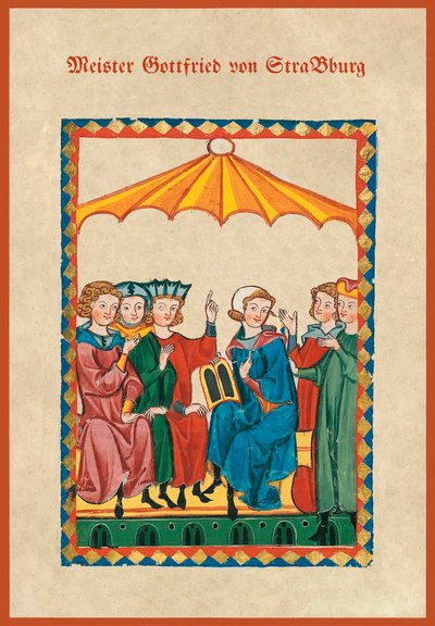 Libro di canzoni medievali (stampa) da School German