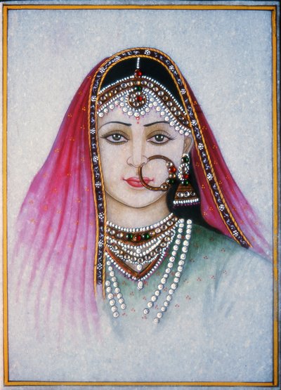 Una Signora del Rajasthan da School Indian