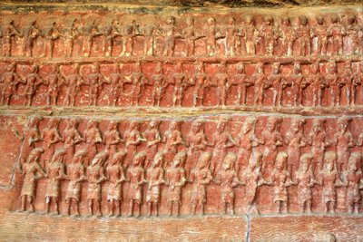 (dettaglio) Vishnu come Varaha Avatar da School Indian