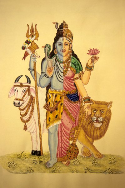 Dio Shiva in Ardnarees Wear Roop da School Indian