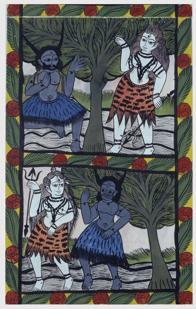 Kama, dio del desiderio, scaglia una freccia d