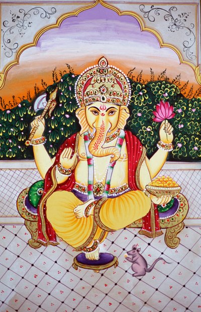 Signore Ganesha Ganpati da School Indian