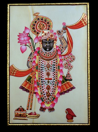 Shrinathji (Krishna) da School Indian