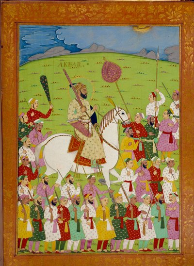 Sultano Akbar e la corte dello Shah Alem. Miniature indiane e persiane in "Storia dell
